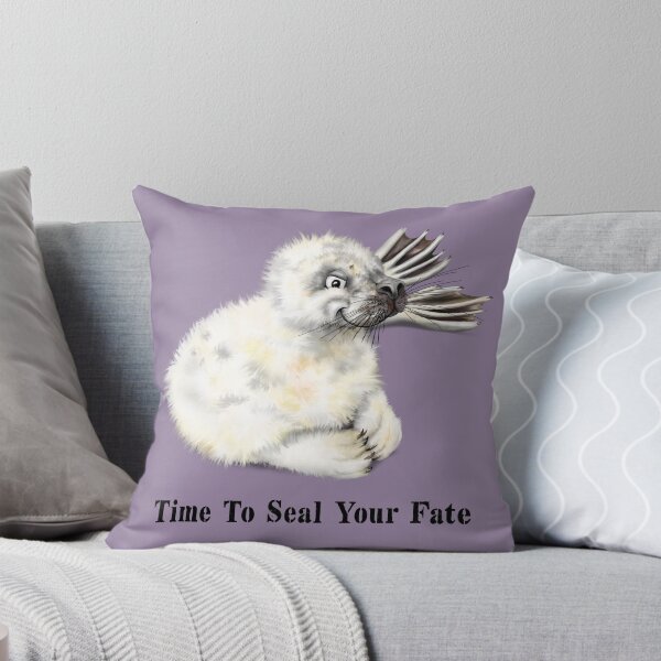 Item preview, Time To Seal Your Fate | B Cartoon Seal Pup T-Shirt designed and sold by Snootrac.