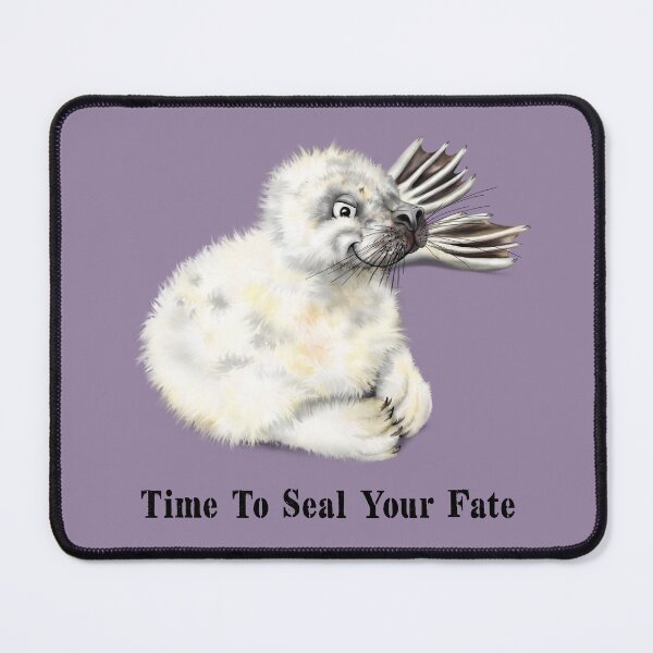 Item preview, Time To Seal Your Fate | B Cartoon Seal Pup T-Shirt designed and sold by Snootrac.