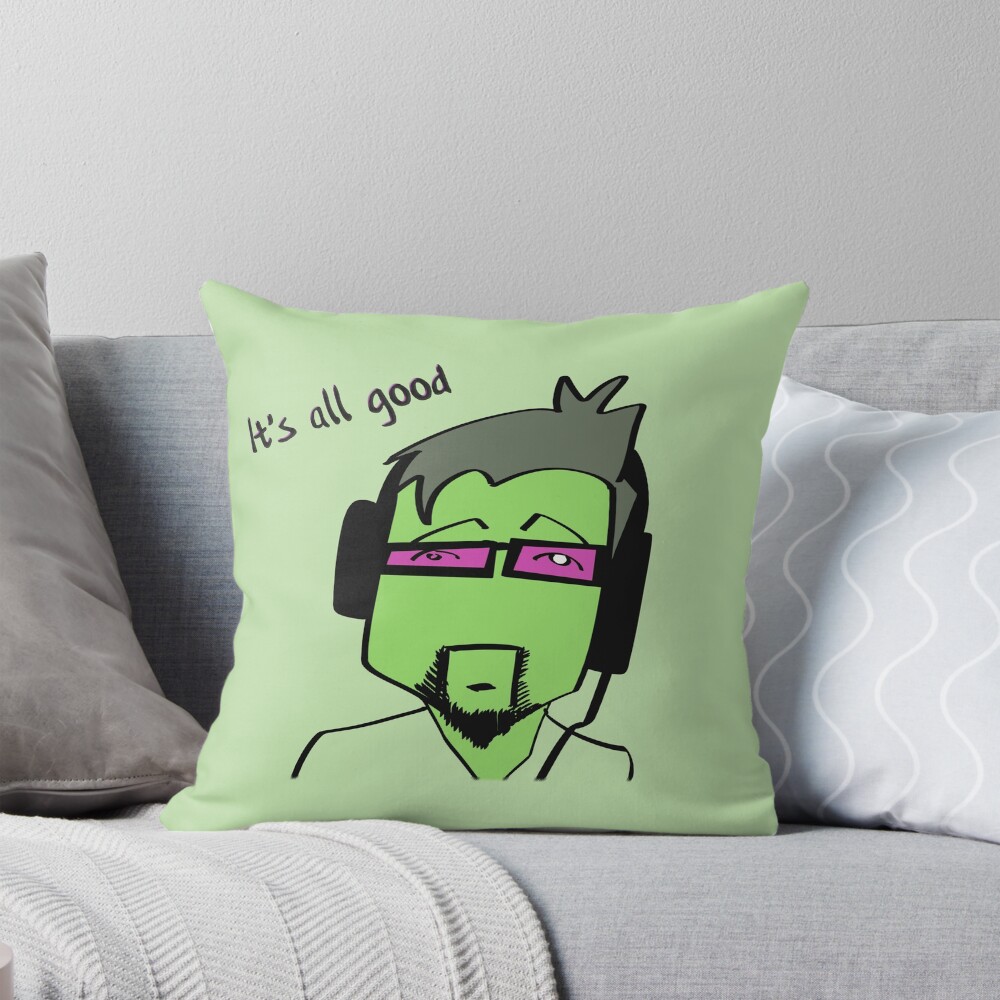 Item preview, Throw Pillow designed and sold by Rheteriq.