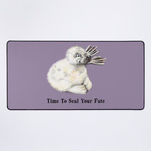 Item preview, Time To Seal Your Fate | B Cartoon Seal Pup T-Shirt designed and sold by Snootrac.