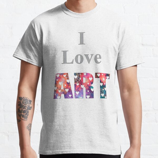 Item preview, I Love Art Fun Artwork designed and sold by Sharon Cummings Art.