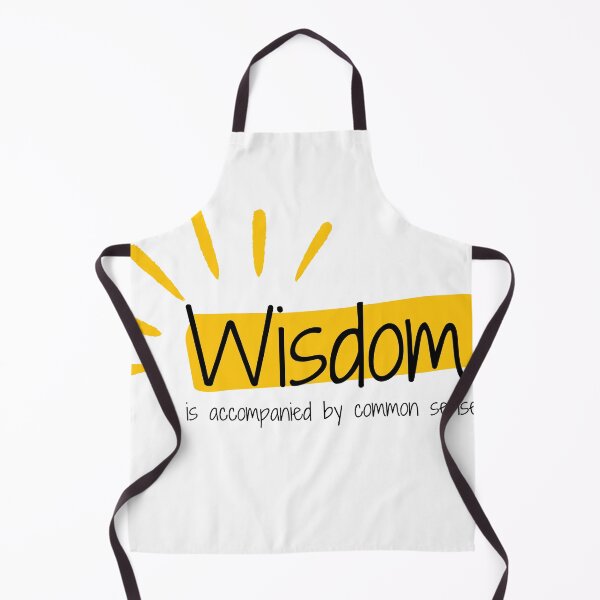 Item preview, Wisdom is Accompanied by Common Sense designed and sold by Cuckoo Parrot.