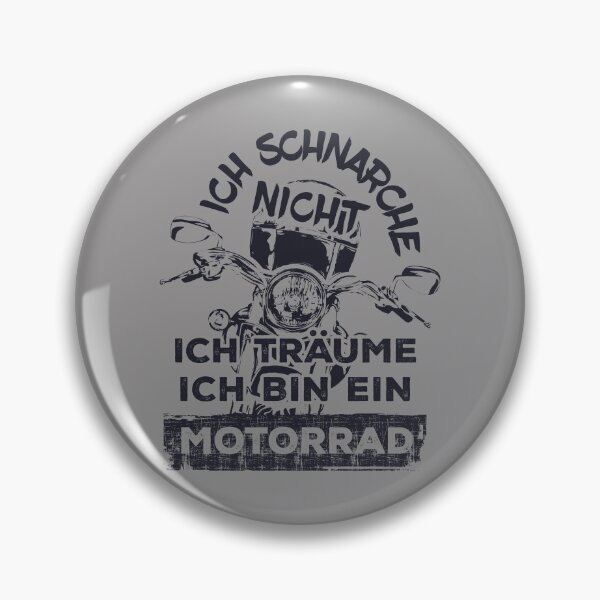 Item preview, Ich Schnarche Nicht, Ich Träume ich bin ein Motorrad - Grau designed and sold by F440.