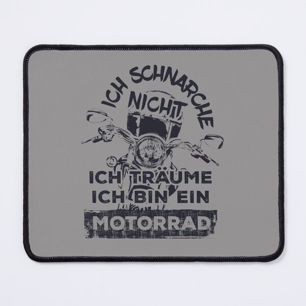 Item preview, Ich Schnarche Nicht, Ich Träume ich bin ein Motorrad - Grau designed and sold by F440.