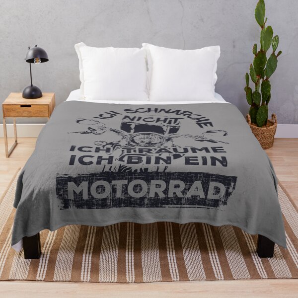 Item preview, Ich Schnarche Nicht, Ich Träume ich bin ein Motorrad - Grau designed and sold by F440.