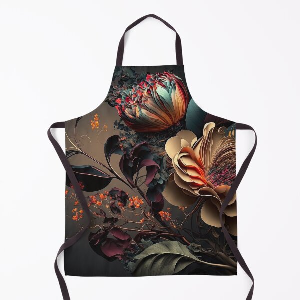 Item preview, Abstract Flowers Floral Design Jewel Tones Art designed and sold by FloralFancy.