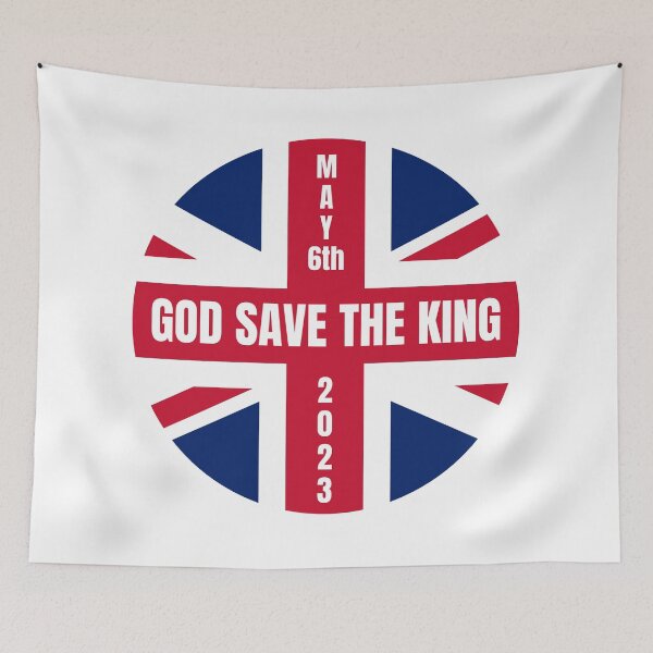 Item preview, May 2023 God Save the King designed and sold by It's On Backwards.