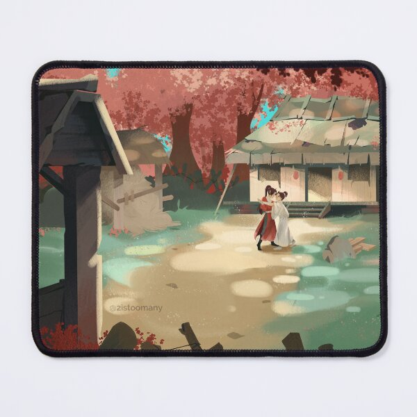 Anime mo dao zu shi wei ying wuxian kiss lan wangji Playmat Gaming Mat