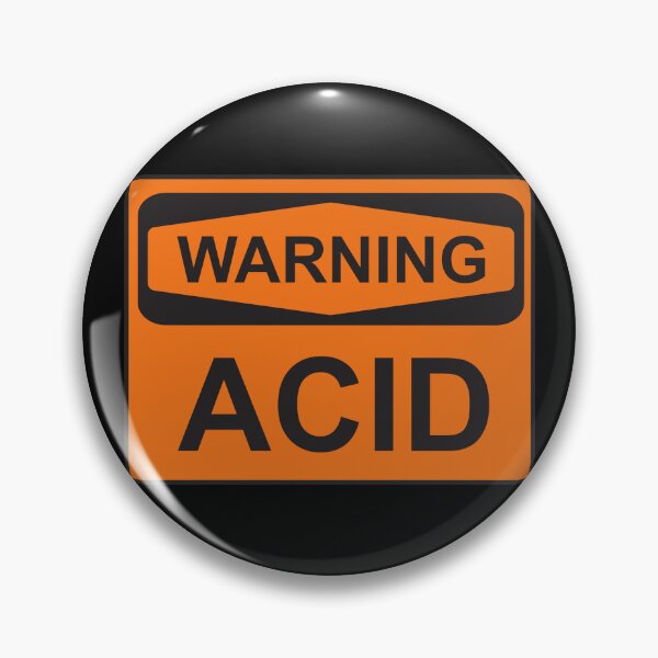 Item preview, Warning Acid Sign designed and sold by How67.