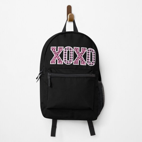 Item preview, Hugs and Kisses XOXO Valentine Love on Black designed and sold by Gsallicat.