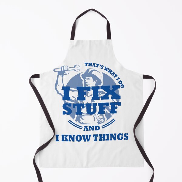Item preview, I fix stuff and i know things , funny mechanic gift designed and sold by Deco-Design.