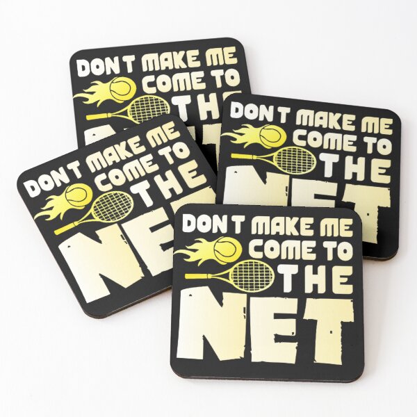 Item preview, Don't Make Me Come to the Net Funny Tennis Gift - Perfect for Players, Fans, and Coaches designed and sold by AYACHI90.