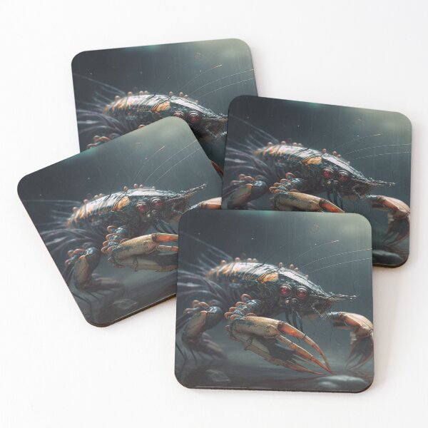 Item preview, Cyborg Shrimp: The Future of Seafood designed and sold by CosmicBee.