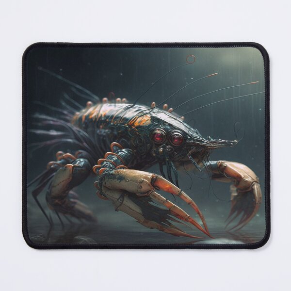 Item preview, Cyborg Shrimp: The Future of Seafood designed and sold by CosmicBee.