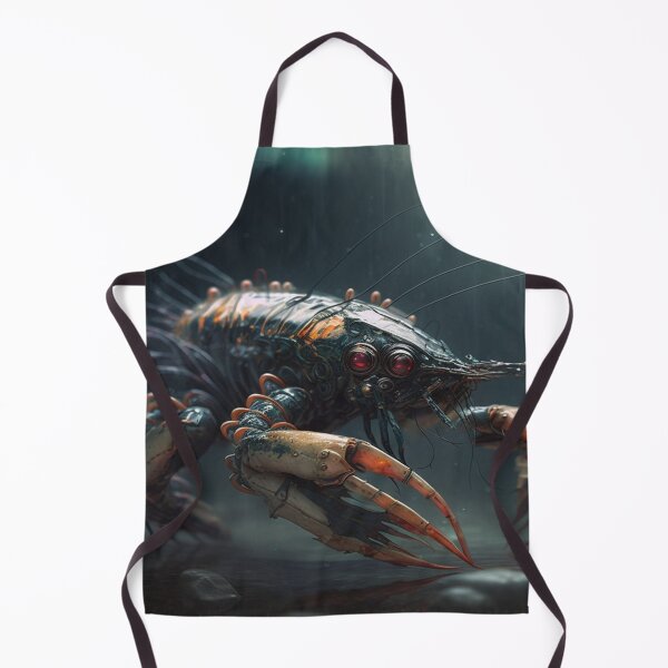 Item preview, Cyborg Shrimp: The Future of Seafood designed and sold by CosmicBee.