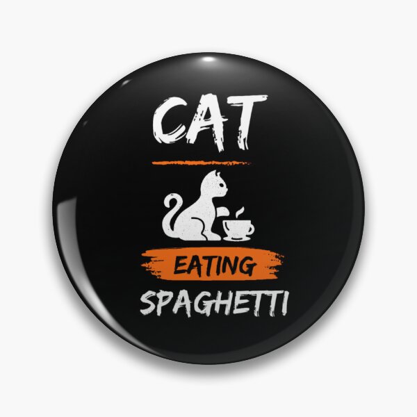 Item preview, Cat Eating Spaghetti With Fork designed and sold by kris-money.