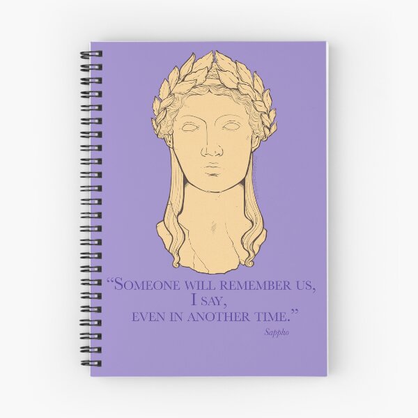 Item preview, Sappho (Poster Girl) designed and sold by ClassicsForPlebs.