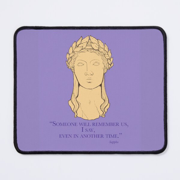 Item preview, Sappho (Poster Girl) designed and sold by ClassicsForPlebs.