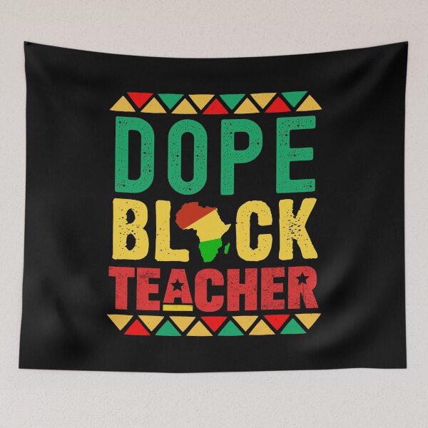 Item preview, Dope Black Teacher - Dope Black Professor, Black Female Teacher, Melanated Teacher, Melanated Educator, Melanated Professor, Black Educator, Black Professor, Dope Black Educator, Dope Black Instructor designed and sold by jadedscientist.
