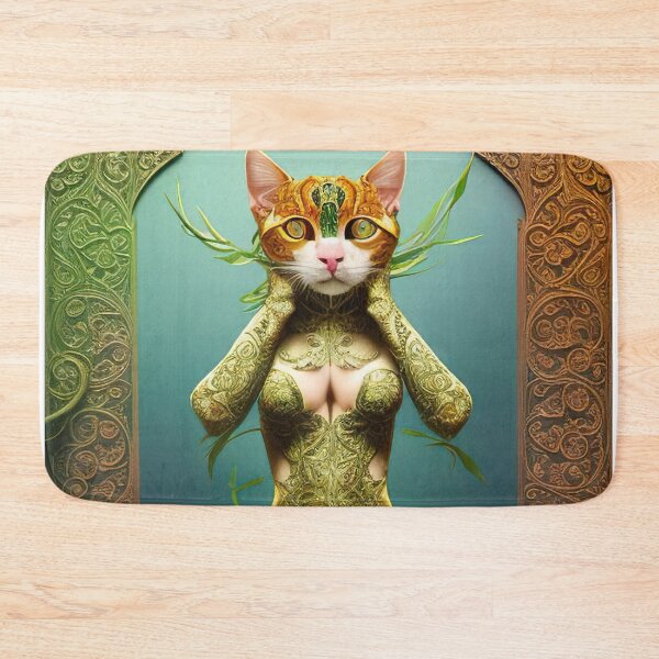 Item preview, Planta Gato Mujer Híbrido Antropomórfico #01 designed and sold by zotilus.