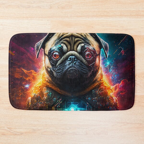 Item preview, The Hero Pug 2 designed and sold by Artistic Pandas.