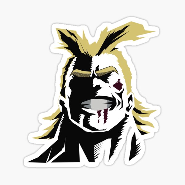 Kid Deku My Hero Academia Sticker Decal All Might Froppy Anime Meme