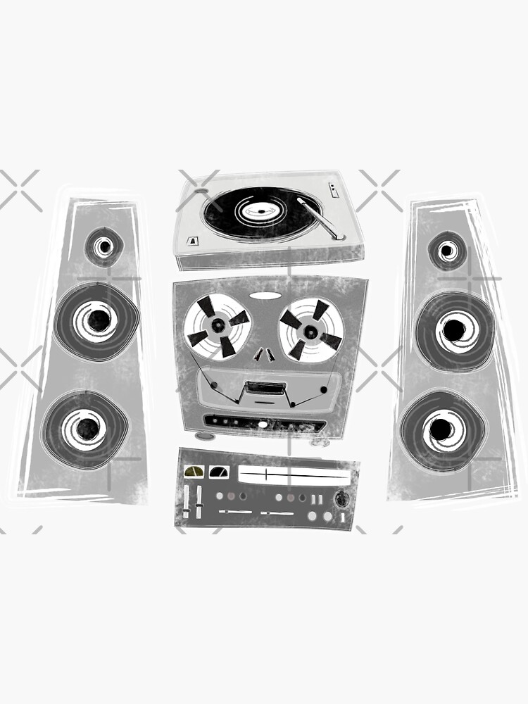 Retro Audio hifi by Baylakestudio