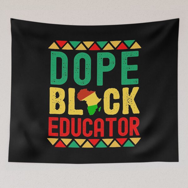 Item preview, Dope Black Educator - Melanated Educator, Melanated Professor, Dope Black Teacher, Black Female Teacher, Melanated Teacher, Black Educator, Black Professor, Dope Black Educator, Dope Black Instructor designed and sold by jadedscientist.