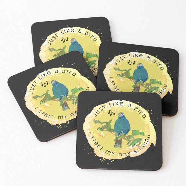 Item preview, Just Like A Bird, I Start My Day Singing designed and sold by ginaisarty.