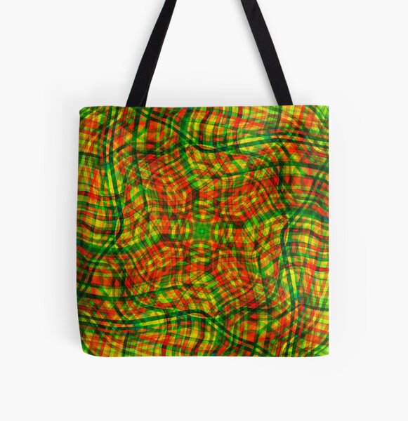 color swirl All Over Print Tote Bag