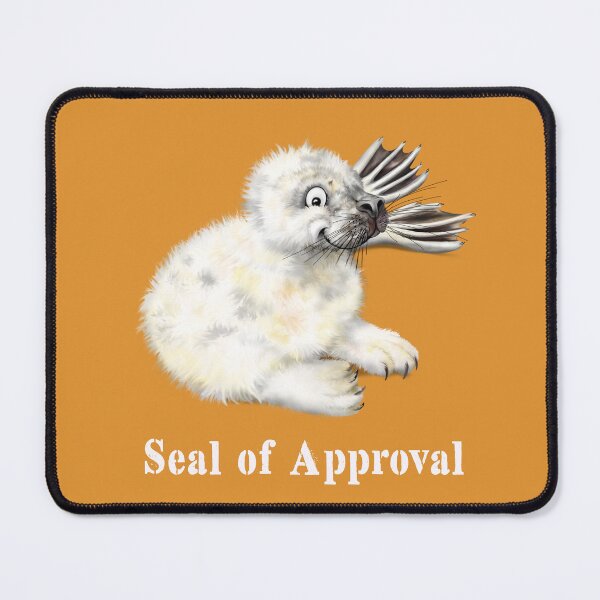 Item preview, Seal of Approval | W Cartoon Seal Pup T-Shirt designed and sold by Snootrac.