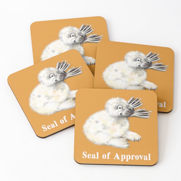 Item preview, Seal of Approval | W Cartoon Seal Pup T-Shirt designed and sold by Snootrac.