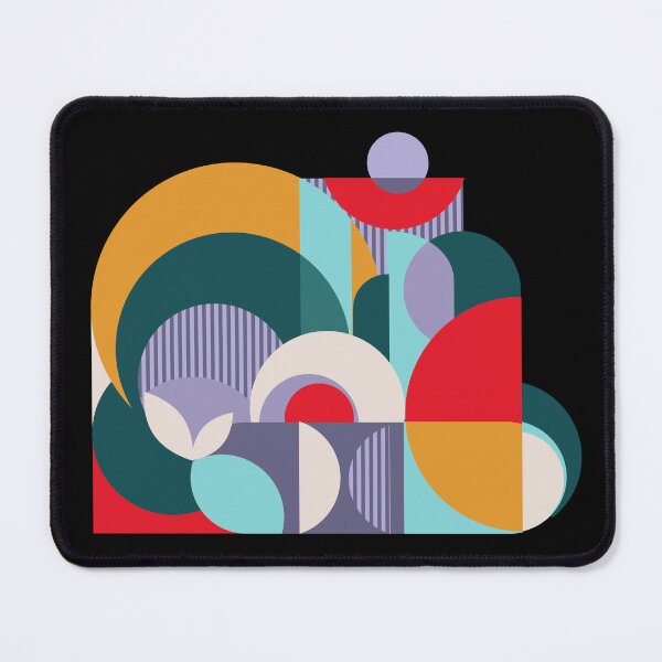 Item preview, Modern Mosaic Geometric Abstract Mural Art  designed and sold by Anna Lemos.