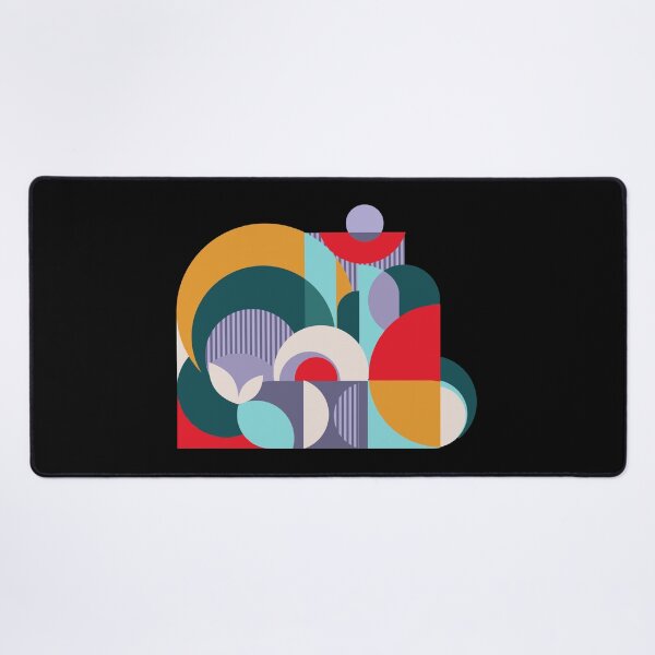 Item preview, Modern Mosaic Geometric Abstract Mural Art  designed and sold by Anna Lemos.