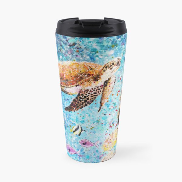 Turtles, Clownfish, Sea World Marine Animals Travel Coffee Mug