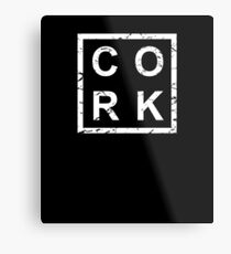 Stylish Cork Metal Print