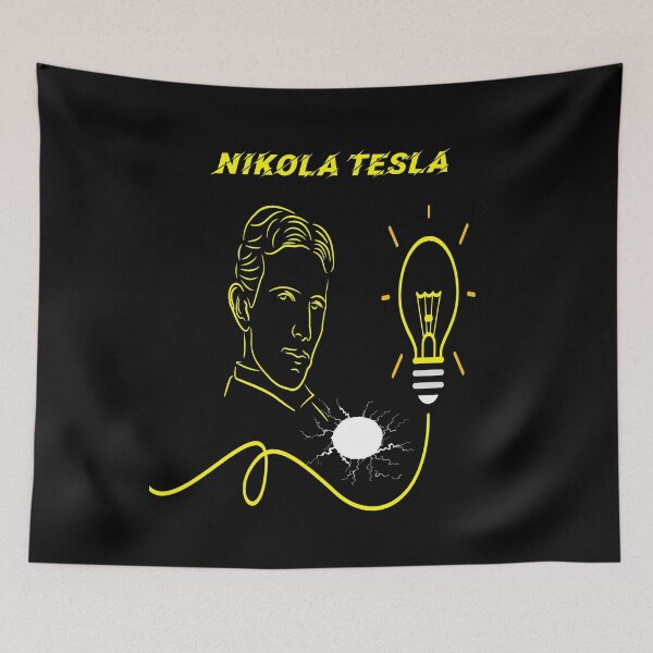 Item preview, Silhouette: Nikola Tesla designed and sold by mturns57.
