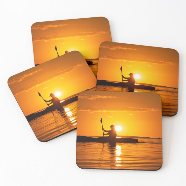 Item preview, Silhouetted Kayaker designed and sold by Arthur Mansavage.