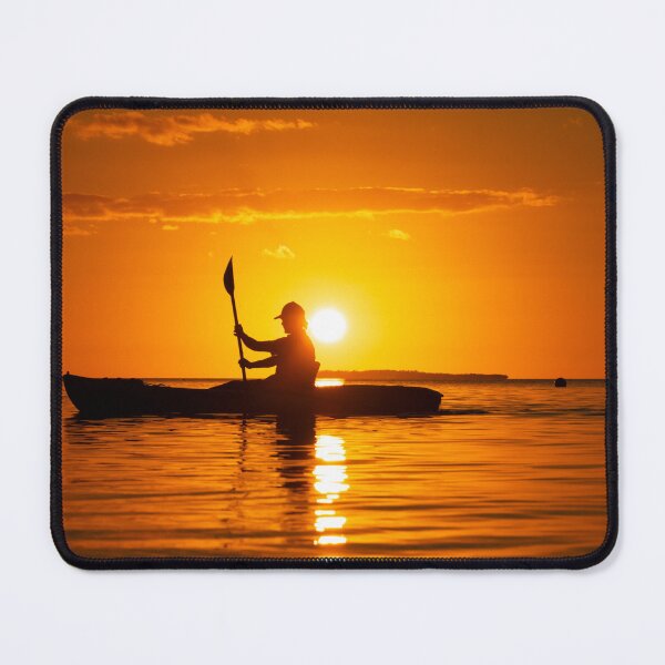 Item preview, Silhouetted Kayaker designed and sold by Arthur Mansavage.
