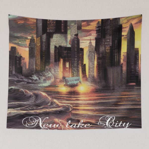 Item preview, New lake City 1 designed and sold by CoolbreezzArt.