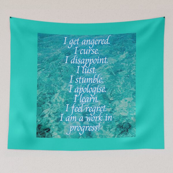 Item preview, I'm a work in progress designed and sold by Pugnaciousprint.