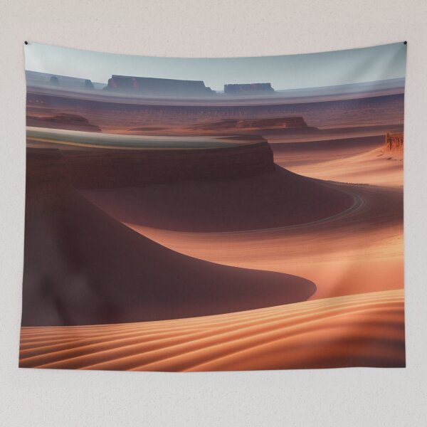 Item preview, Desertic Landscape | Beautiful Landscapes | Original Digital Art designed and sold by ArtworkbyEmmy.