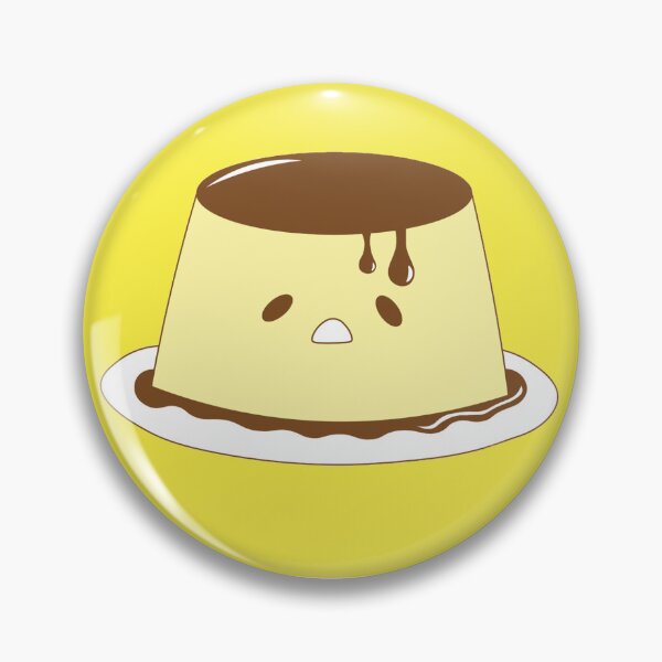 Item preview, gude-flan pin designed and sold by pigeyplays.