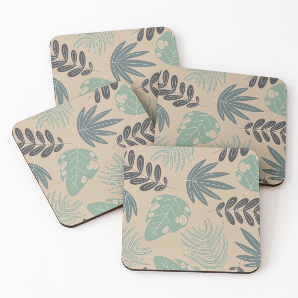 Item preview, Monstera, Banana and Fern Leaves  designed and sold by ZedColors.