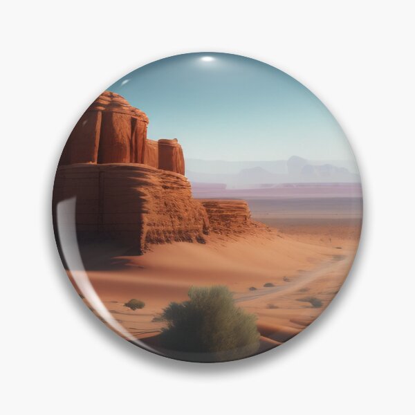 Item preview, Desertic Landscape | Beautiful Landscapes | Original Digital Art designed and sold by ArtworkbyEmmy.