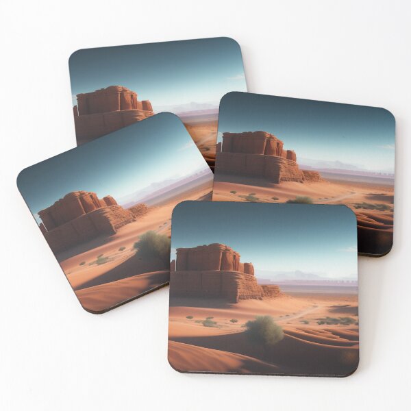 Item preview, Desertic Landscape | Beautiful Landscapes | Original Digital Art designed and sold by ArtworkbyEmmy.
