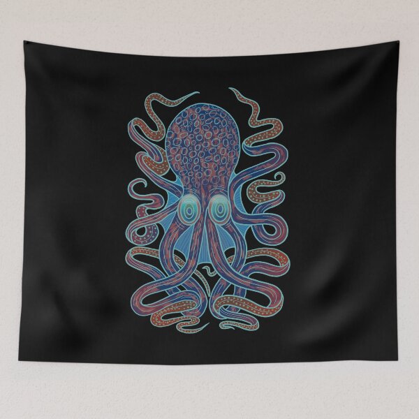 Item preview, Octopus drawing designed and sold by DaveDanchuk.