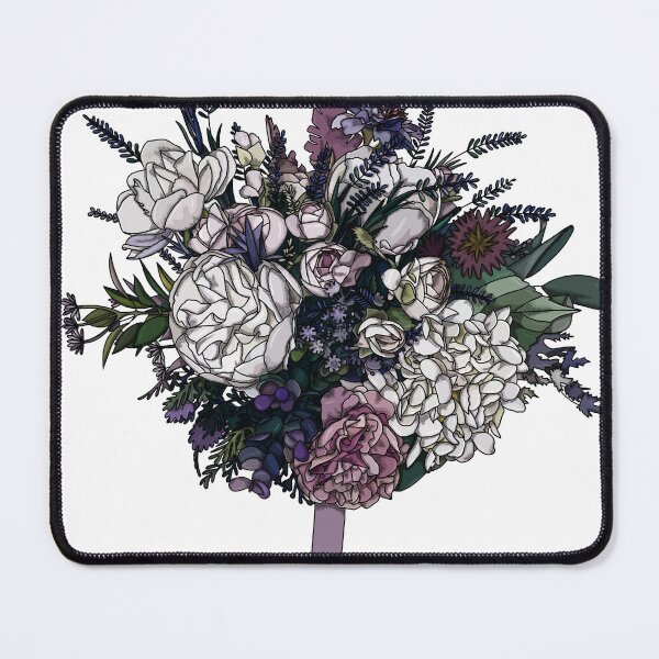Item preview, Purple Bouquet designed and sold by Hillow Illustration.