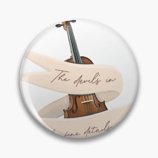 Item preview, Devil's In the Fine Details designed and sold by Hillow Illustration.