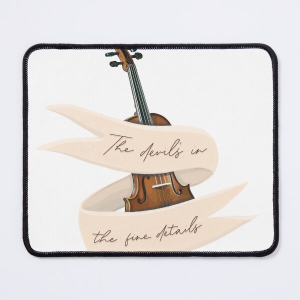 Item preview, Devil's In the Fine Details designed and sold by Hillow Illustration.